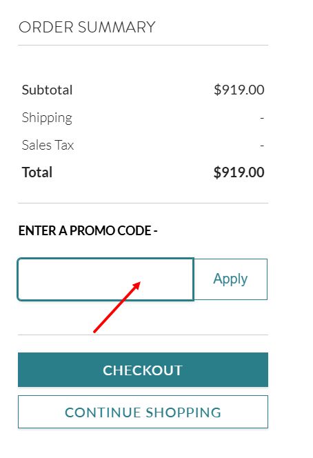 “How to apply a Cocoon by Sealy promo code”